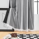 thumbnail image 3 of Cortinas XiDi Rainbow negras transparentes y opacas con estrellas, 3 of 8