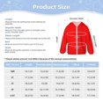 thumbnail image 5 of Kids Zip Up Hoodie for Boys Girls Toddler - red Lightweight Long Sleeve 18M Boys Girl Clothes, Sun Protection Windproof Jackets Hoodie Sweatshirt, 5 of 7