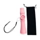 thumbnail image 2 of Flauta Kazoo con cordón para colgar en el cuello, ligera, única, fácil de tocar, juguete con boca Rosa, 2 of 9