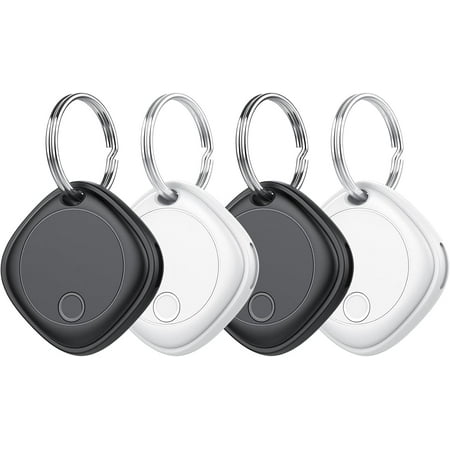 Air Tags-4 Pack, Works with Find My APP (iOS Only), Air Tag Finder and Item Locator for , Bags, Luggage, Wallet, Replaceable