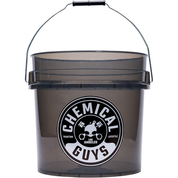 Heavy Duty Detailing Bucket Smoked Black (4.5 gal)