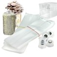 thumbnail image 2 of Pp Mushroom Plant Growing Kits Spawn Bag Kit High Temp Pre Sealable Substrate Cultivation Container Breathable Lock Ring Planter Tool, 2 of 5
