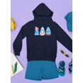 thumbnail image 3 of Animals In Winter Weather Hoodie Juniors -Image by Shutterstock,  Large, 3 of 4
