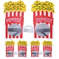 thumbnail image 1 of 3 piezas de gafas de palomitas de maíz, creativas y divertidas, accesorios para fotos, suministros para fiestas, color amarillo, 1 of 7