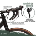 thumbnail image 2 of BICICLETA DE RUTA ARMSTRONG LEVEL GRAVEL Talla 52 R700 SHIMANO NEGRA, 2 of 5