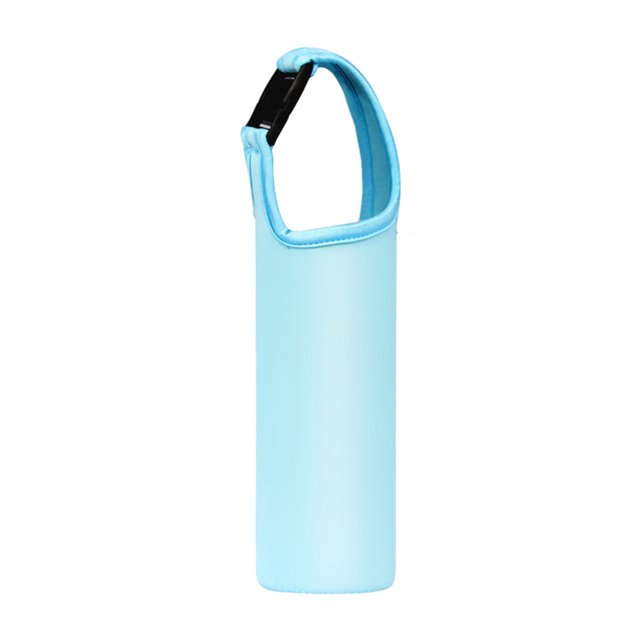 Injueey Cubierta duradera para botella de agua: diseñada para durar y para bebidas Soporte de cubierta fácil de limpiar Funda de copa liviana Almacenamiento y organización del hogar Azul
