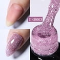 thumbnail image 1 of UR SUGAR 7ml Brillo reflectante Goma Base Gel Esmalte de uñas Botella de vidrio Lentejuelas brillantes Soak Off Gel UV para manicura Dengxun unisex, 1 of 2