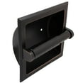 thumbnail image 2 of Recessed Paper Holder, Vintage Bronze by Stone Harbor Hardware, 2 of 2