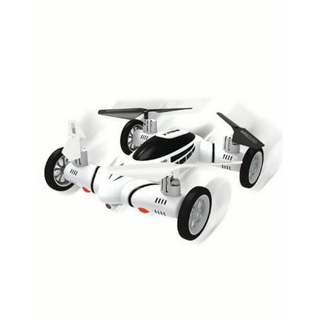 White Fly and Drive Quadcopter w HD Recording