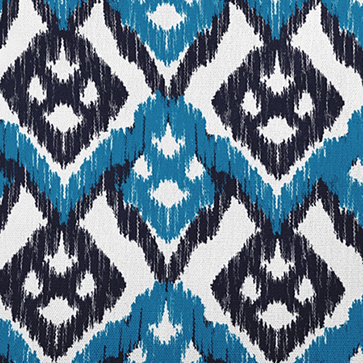 Simply Daisy 16" x 16" Hipster Polyester Indoor/Outdoor Pillow, Teal-Navy (1 count)