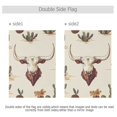 thumbnail image 4 of Yayeee Garden Flag 12" x 18" Double Sided Outdoor Yard Lawn Holiday Decorations, Cowboy Pattern, 4 of 6