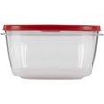 thumbnail image 3 of Contenant de conservation des aliments Rubbermaid avec couvercle EasyFindLids, couvercle rouge, 3,3&nbsp;L (14&nbsp;tasses), 1 pièce, 3 of 6