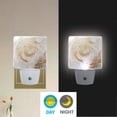 thumbnail image 6 of White and Golden Abstract Night Light LED Dusk to Dawn Auto Sensor Night Lamp Plug-in Nightlight for Bedroom Hallway Kitchen 2 PCs, 6 of 7