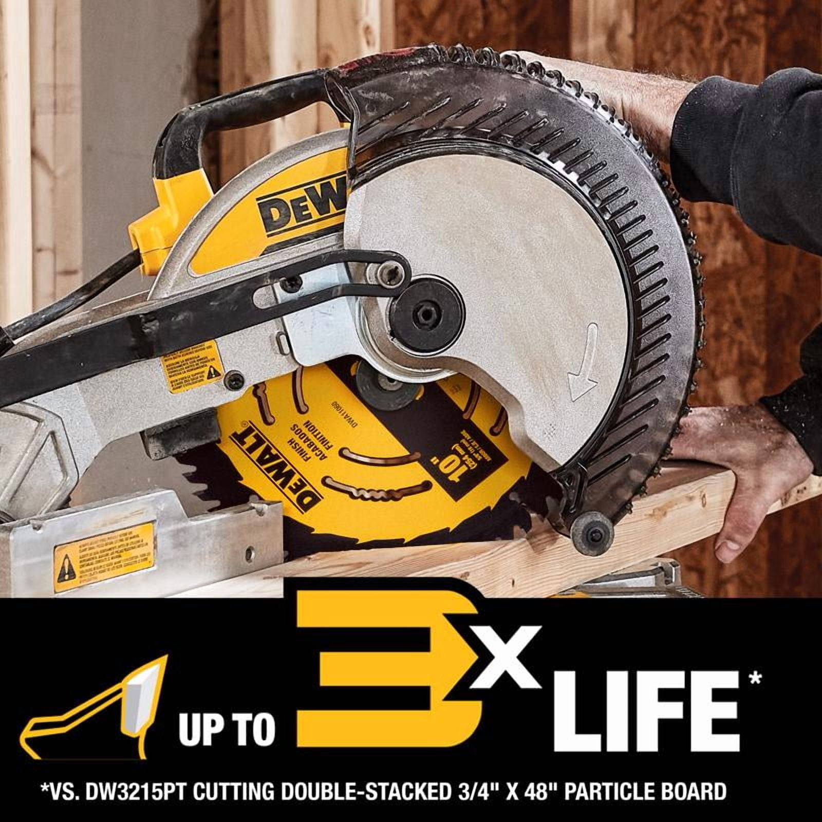 DEWALT Finish Circular Saw Blade DWA11060 - 60T Carbide Tipped - 10 In