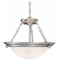thumbnail image 1 of Volume Lighting V6973-33 Lunar 3-Light Pendant or Semi-Flush Ceiling, Brushed Nickel, 1 of 4