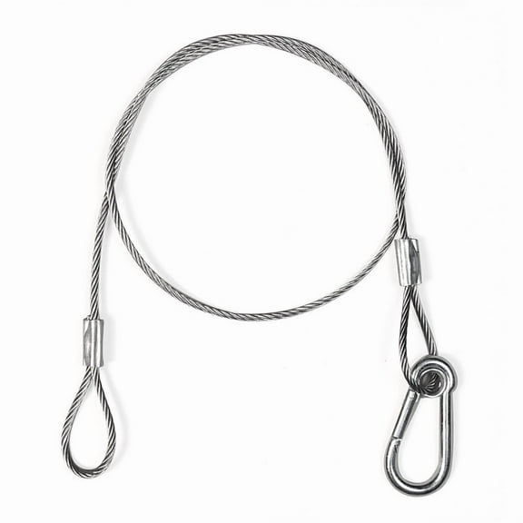 24" Zinc Plated Safety Cable -Up to 700lbs