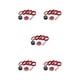 thumbnail image 1 of Greeniant CANSUCC 8 piezas/Kit bicicletas auriculares espaciador portátil anodizado antioxidante reemplazo ciclos horquilla delantera arandela roja Type2 NO2 Greeniant CBP494647, 1 of 5