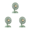 thumbnail image 2 of Matsuzay Mini ventilador de carga portátil Cabeza oscilante Ventiladores de refrigeración de pie Enfriador de aire Type3 NO3, 2 of 6