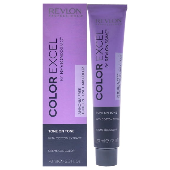 Revlon Revlonissimo Color Excel - 5.34 Light Golden Copper Brown , 2.3 oz Hair Color