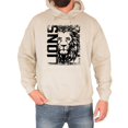 thumbnail image 5 of Lions School Spirit Hoodie for Men and Women Game Day Lion Mascot Team Pride Pullover Sweatshirt Sand Hoodie Small, 5 of 8