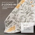 thumbnail image 2 of Lush Decor Aprile Soft Reversible Floral Quilt Set, 3 Piece Set, California King, Yellow & Gray-Beautiful Floral Bedding Set - California King Quilt - Spring Decor - Cottage & Farmhouse Bedroom Décor, 2 of 7