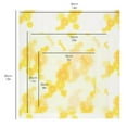 thumbnail image 3 of 3PCS Beeswax Fresh Cloth Organic Cotton Reusable Food Wraps Packaging Cloth, 3 of 6