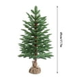 thumbnail image 3 of HaiSphere Christmas Decorations Artificial Christmas Tree for Desktop, Mini PE Christmas Tree with Decorations, Small Holiday Tree for Home Office Tabletop Festive Display, 3 of 5