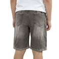 thumbnail image 5 of Tdoqot Boys Denim Shorts with Pockets- Elastic Waist Casual Baggy Straight Leg Kids Jean Shorts Gray Size 14, 5 of 7