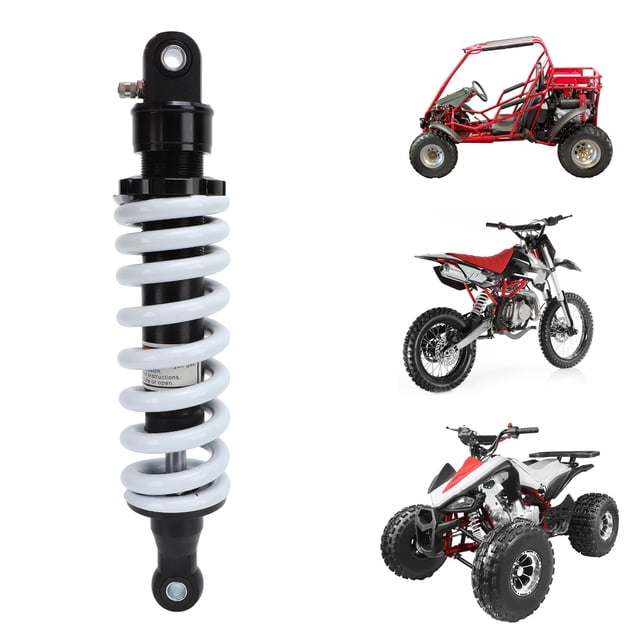 Absorbedor de Choque de Motocicleta, Impulso de Óxido más Suave de 310 mm, suspensión Trasera Amortazo de Alto Rendimiento 10 mm Resorte de Resorte Universal Para Bicticla