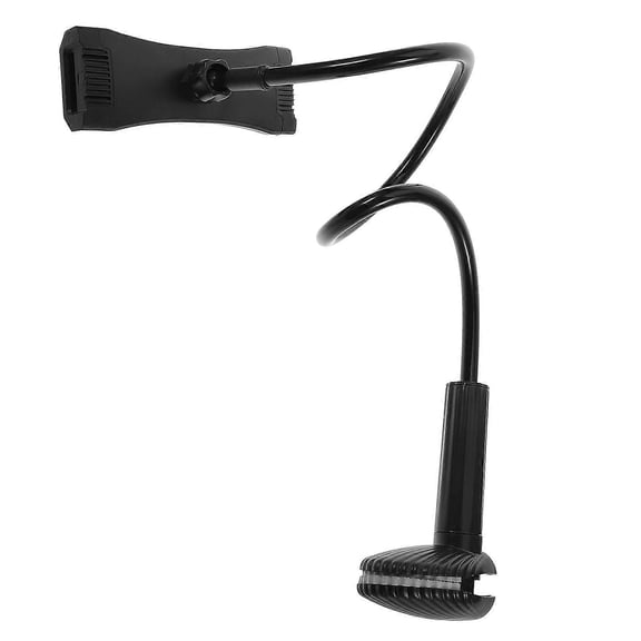 Adjustable Gooseneck Phone Holder with Long Arm Clamp – Stable Bed & Desk Mount for Video Watching & Live Streaming, Compatible with All Smartphones