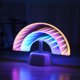thumbnail image 3 of Mirror Trim Rainbow Night Light Tunnel Lights Bedroom Light Mirror Table Lamp Rainbow Lights, 3 of 3