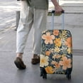 thumbnail image 3 of Pioneer Flower Floral Print Pattern Luggage Cover Fashion Suitcase Cover Baggage Covers Fit 25-28 Inch Luggage (Go Travel), 3 of 5