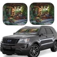 thumbnail image 1 of Fotbe Charming Garden Patio Juego de 2 Piezas de Parasoles para Parabrisas | Bloqueador Solar para Auto | Accesorios Plegables para Protección Solar Interior-Large, 1 of 6