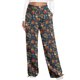 thumbnail image 4 of Pntutb Pantalones con cordón de bolsillo con cintura elástica y estampado navideño para mujer Pntutb Pntutb-6985, 4 of 8