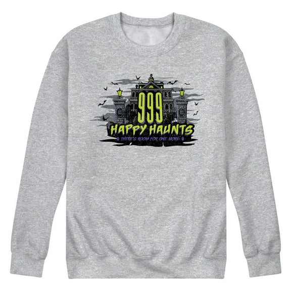 The Haunted Mansion - 999 Happy Haunts - Men's Crew Neck Fleece Pullover