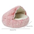 thumbnail image 5 of Cat House All Seasons Cat Sleep Bag Cesta cálida Cojín suave (Rosa 35 * 35 cm) Wdftyju Libre de BPA, 5 of 5