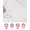 thumbnail image 6 of Pink Morocco Kitchen Dish Towels for Drying Dishes Set of 2, Geometric Leaf Diamond Lattice Abstract Waffle Weave Microfiber Hand Tea Bathroom Towels Quick Dry & Absorbent Towel 15.7x23.6, 6 of 7