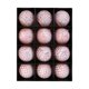 thumbnail image 2 of Juego de bolas navideñas antiguas de 8 cm para colgar en el árbol con estilo vintage. 12 adornos colgantes en caja para decoración navideña y regalos., 2 of 7