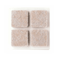 thumbnail image 2 of 3M 236656 1 in. Square Felt Pads, Beige - 16 Count, 2 of 3