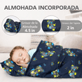 thumbnail image 4 of Primlect Tapete para Siesta, 55" x 22" x 2", Sacos de Dormir Gruesos con Almohada Removible, para Guardería, 4 of 6