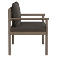 thumbnail image 6 of Eleni Outdoor Patio Teak Wood Rope Dining Chair in Weathered Gray Flint, 6 of 9