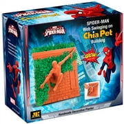 Chia Pet Spider-Man Handmade Decorative Pottery Planter, Easy to Do and Fun to Grow, Novelty Gift As Seen on TV