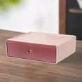 thumbnail image 4 of Desktop Drawer Storage Box Student Stationery Cosmetics Storage Box High End Desktop Storage Ash Proof Rack, 4 of 6