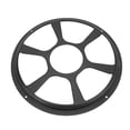 thumbnail image 2 of 12in Car Speaker Protective Mesh Cover Grille Carbon Black Universal Motors Audio Accessory, 2 of 5