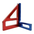 thumbnail image 5 of Triangular Ruler Scriber Square Protractor Aluminum Alloy Miter Triangular R, 5 of 8
