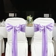 thumbnail image 4 of Party Decorations Clearance! 1Pc Chair Bow Ribbon Chair Cover Back Flower Bow Ribbon Chair Back Flower 17Cmx275Cm F Flash Sale!, 4 of 4