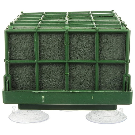 WHAMVOX Home Decor Outdoor Floral Foam Cage Flower Arrangement Mud 11.5x11.5cm Green