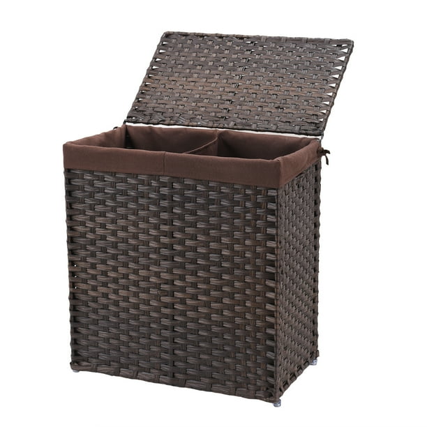 Latady Laundry Basket Hamper Wicker Laundry Baskets Hampers for Laundry