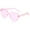 Pink, variant on WTOBBY Heart-Shaped Sunglasses for Valentine's Day, Party Wedding Birthday Costume Accessory, Novelty Holiday Celebration Decor Prop Glasses,Hot Pink