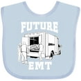 thumbnail image 3 of Inktastic Future EMT Ambulance Boys or Girls Baby Bib, 3 of 4